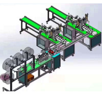 Automatic High Speed Mask Machine