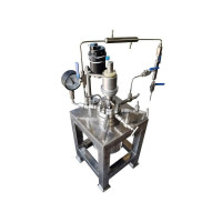 Lab Pressure Reactor with External Condenser, Relux and Receiver LELPRECRR Lab Pressure Reactor with External Condenser, Relux and Receiver LELPRECRR