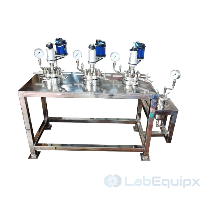 Multiple Parallel Lab Pressure Reactor LEMPLPR-CSTR