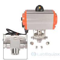 10000psi Pneumatic Trunnion Ball Valve With Explosion Proof Coil