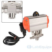 10000psi Pneumatic Trunnion Ball Valve With Explosion Proof Coil