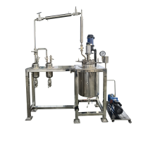 Laboratory Continuous Polycondensation Reactors with Vacuum Pump LELCPRVP
