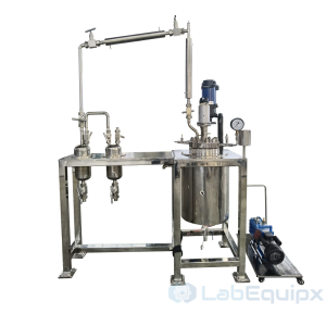 Laboratory Continuous Polycondensation Reactors with Vacuum Pump LELCPRVP Laboratory Continuous Polycondensation Reactors with Vacuum Pump LELCPRVP