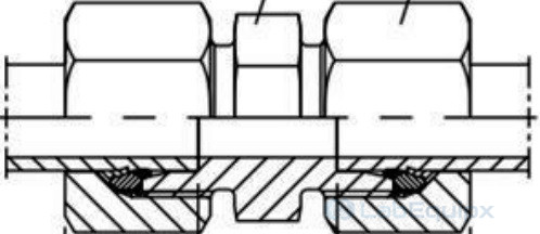 Stainless Steel Single Ferrule Union