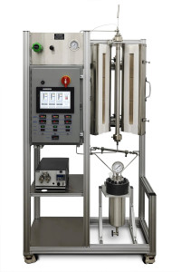 Continuous Flow Tubular Reactor with Touchscreen Control