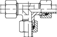 Single Ferrule Union Tee