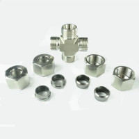 Single Ferrule Union Cross