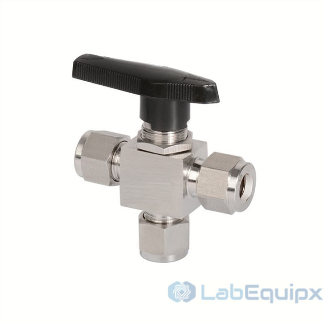 3 Way Double One-Piece Instrumentation Ball Valves 3000PSI