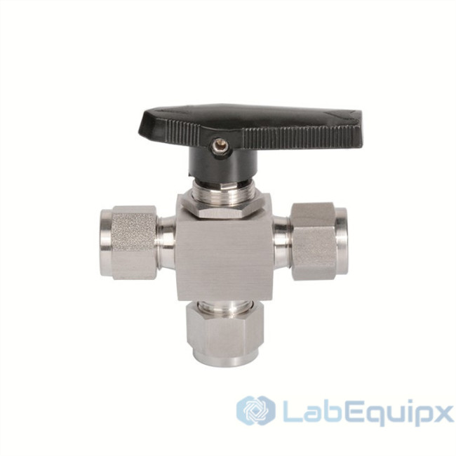 3 Way Double One-Piece Instrumentation Ball Valves 3000PSI
