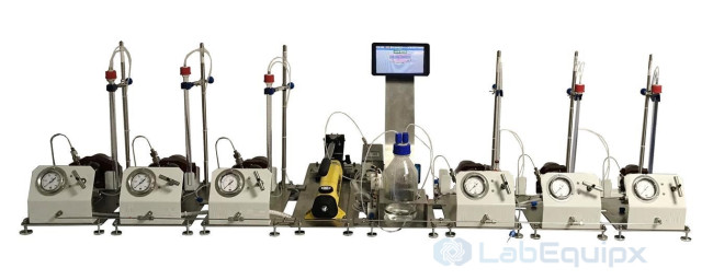 Overburden spontaneous imbibition and drainage system LEOSID