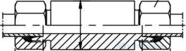Single Ferrule Weld Bulkhead Union