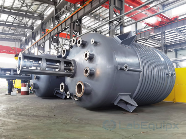 Mechanical Sealing Stirred Half-pipe Coil Reactor LEMSSHPCR