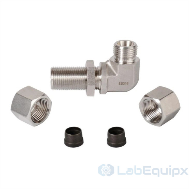 Single Ferrule Bulkhead Elbow