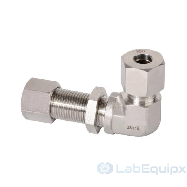 Single Ferrule Bulkhead Elbow