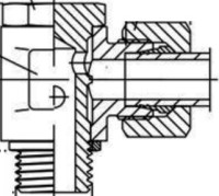 Single Ferrule Banjo Elbow