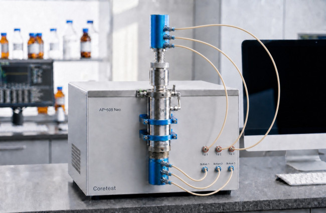 AP-608 Neo Automated Gas Permeameter and Porosimeter AP-608 Neo Automated Gas Permeameter and Porosimeter