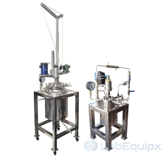 Manual Lifting Customized Laboratory High Pressure Catalytic Reactor LEMLCLHPCR