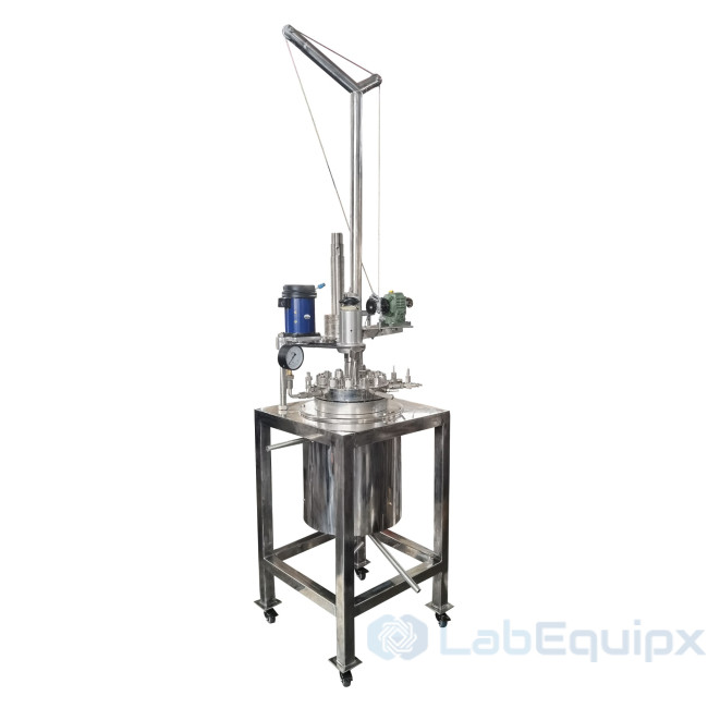 Manual Lifting Customized Laboratory High Pressure Catalytic Reactor LEMLCLHPCR