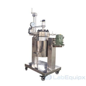 High Pressure Reactor with Head Lift & Vessel Rotate LEHPRHLVR High Pressure Reactor with Head Lift & Vessel Rotate LEHPRHLVR