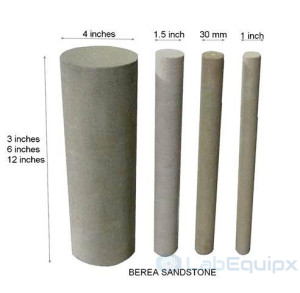 Berea Sandstone rock core sample LEBSRCS
