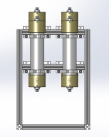 Floating piston accumulator LEFPA series