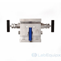 Double Flange 3 Valves Integration Manifolds