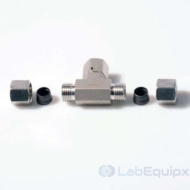 Single Ferrule Swivel Nut Branch Tee