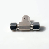 Single Ferrule Swivel Nut Branch Tee