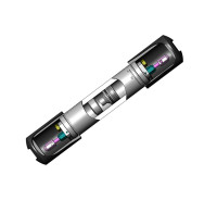 Micro high pressure piston sample cylinder LEMHP series