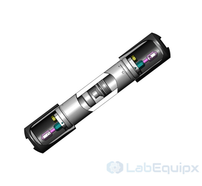 Micro high pressure piston sample cylinder LEMHP series