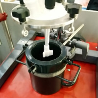 Steel Laboratory Reactor with a Fluoroplastic Coating LESLRFC