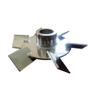 6-Pitched Blade Disc Turbine