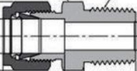 Double Ferrules NPT Male Thread Connectors