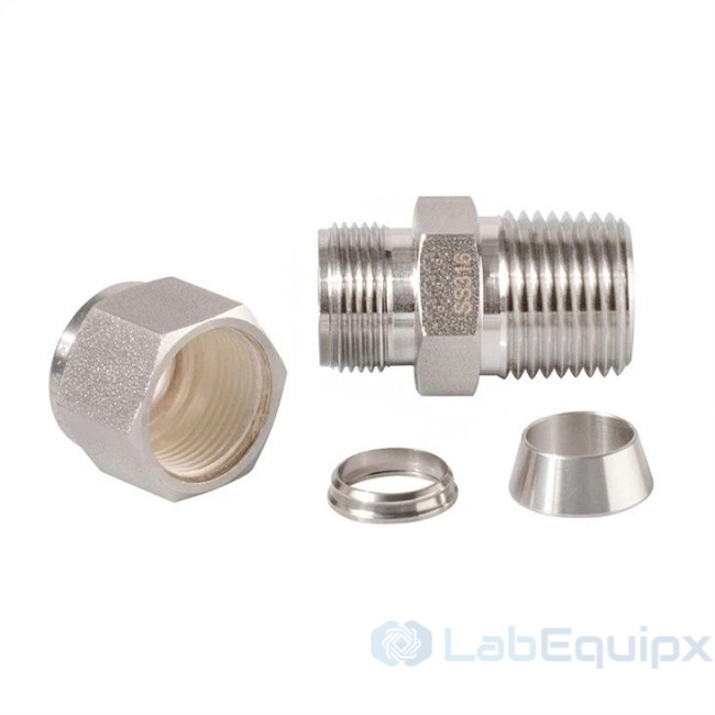 Double Ferrules NPT Male Thread Connectors