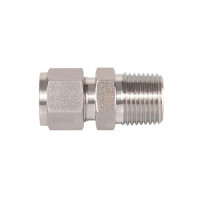 Double Ferrules NPT Male Thread Connectors