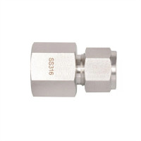 Double Ferrules NPT Female Thread Connectors