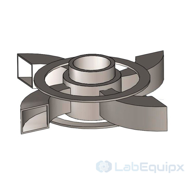 Hollow Gas Self-Inducing Impeller LEHGSII