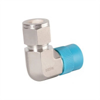 Double Ferrules NPT Male Thread Elbows