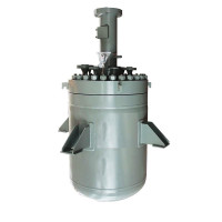 Midscale Stirred Pressure Reactor with Flat Cover Head