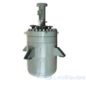 Midscale Stirred Pressure Reactor with Flat Cover Head