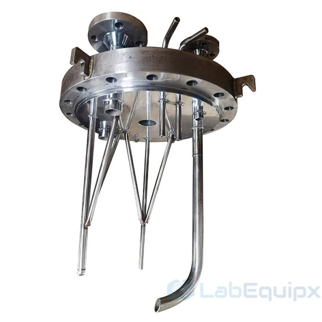Midscale Stirred Pressure Reactor with Flat Cover Head
