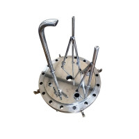 Midscale Stirred Pressure Reactor with Flat Cover Head