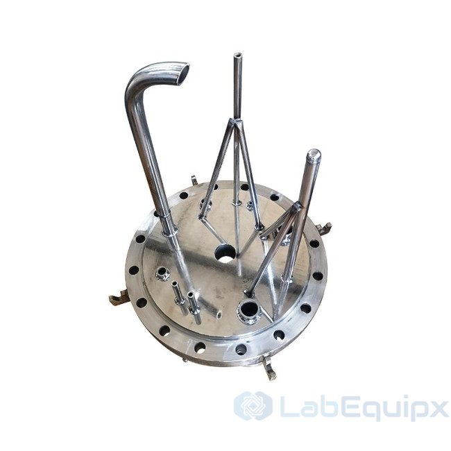 Midscale Stirred Pressure Reactor with Flat Cover Head