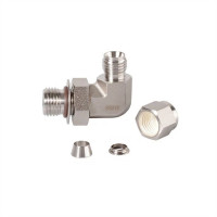 Double Ferrules Adjustable Male Connectors