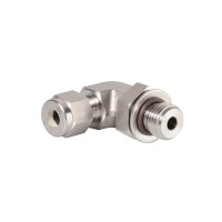 Double Ferrules Adjustable Male Connectors