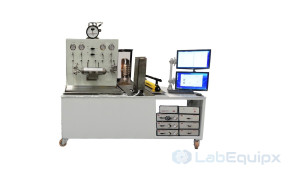 Bench top unsteady and steady state relative permeameter LESRP350