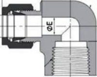 Double Ferrules NPT Female Thread Elbows
