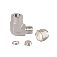 Double Ferrules NPT Female Thread Elbows