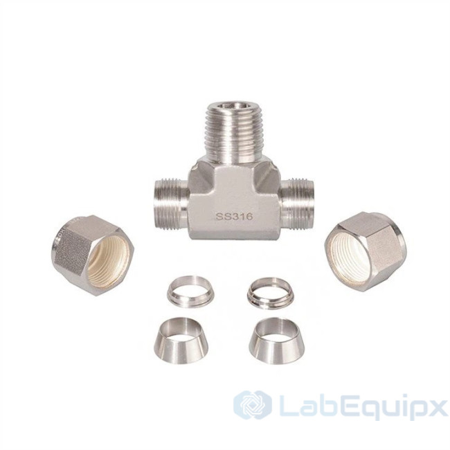 Double Ferrules Male Branch Tees