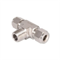 Double Ferrules Male Branch Tees